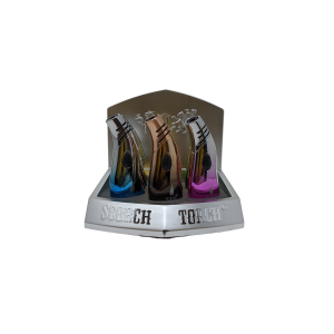 Scorch Torch Lighter Delta XL 60 Degree Assorted Colors 5.5" - (Display of 6)